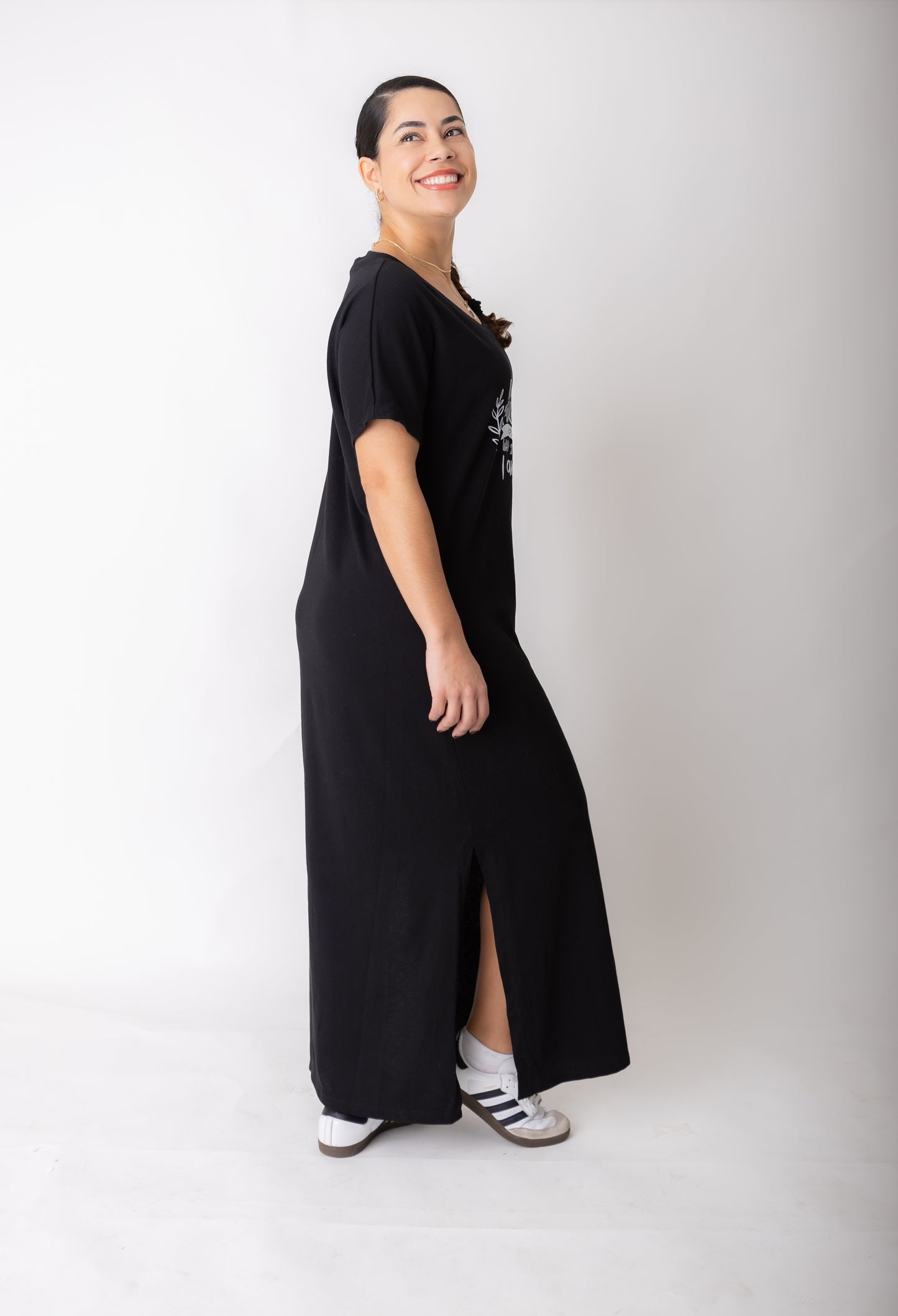 Vestido Longo Casual Feminino