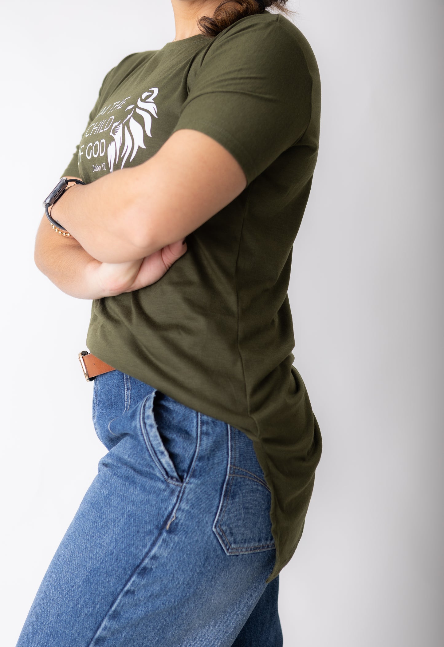 Blusa Feminina Manga Curta Comprida Atrás