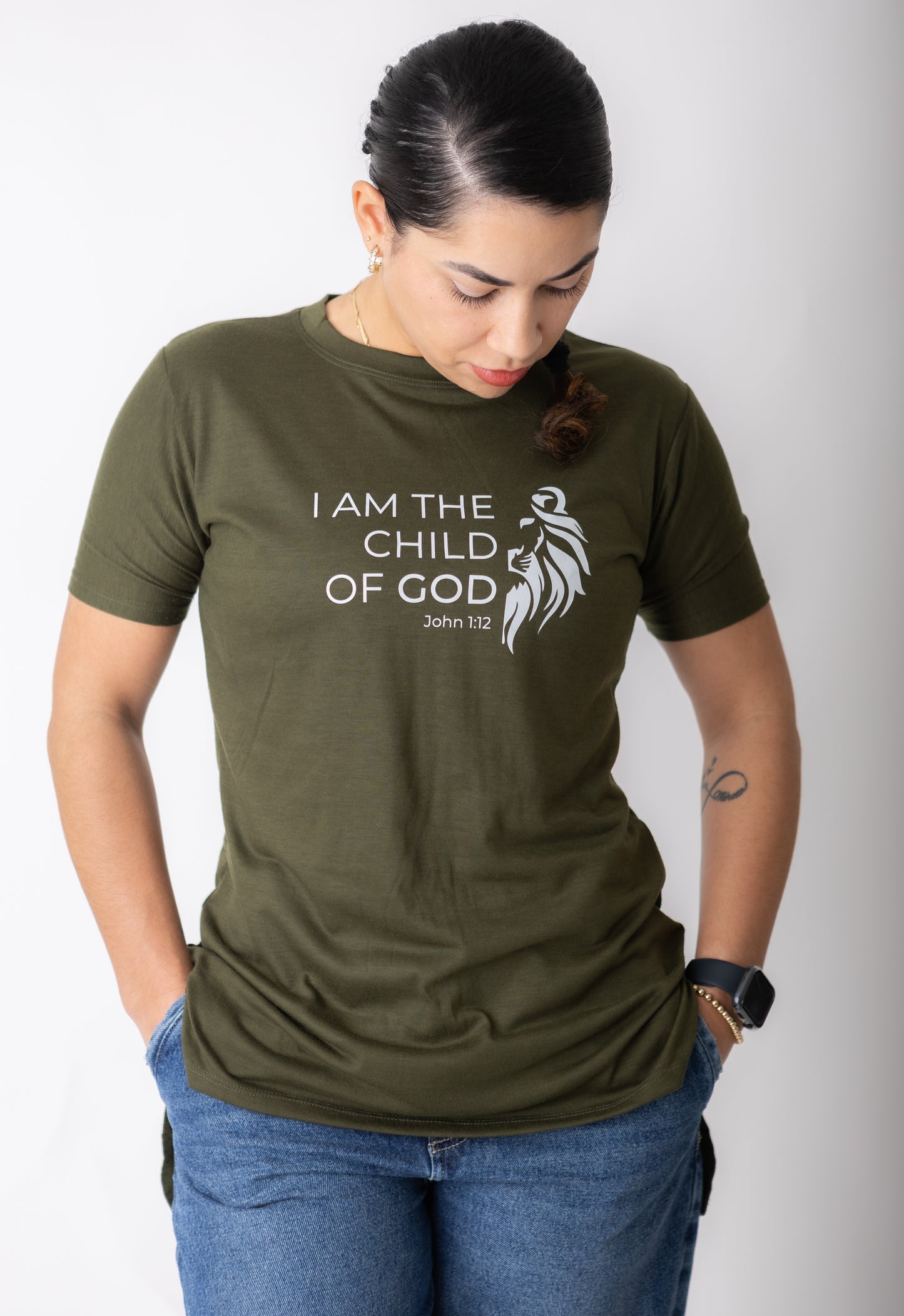 Blusa Feminina Manga Curta Comprida Atrás